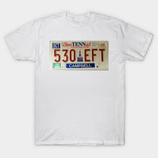 Tennessee Licence Plate USA T-Shirt